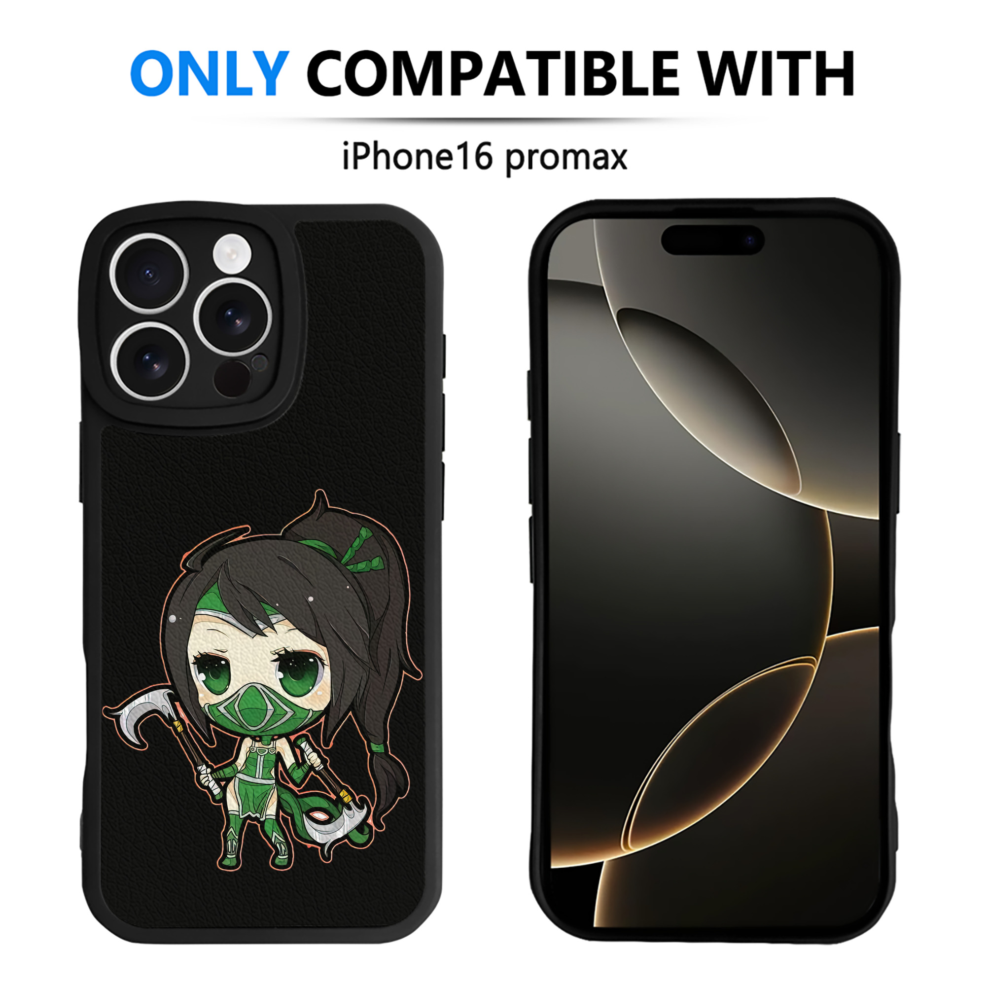（画像用） リーグ・オブ・レジェンド League of Legends LOL 【iPhone 16シリーズ対応】シリコンスマホケース（レザー調） 材質：シリコン